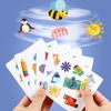 Детская игра на память «Безумные карты», интерактивные познавательные игры для родителей и детей, раннее развитие, Монтессори, игрушки для логического мышления