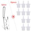 10/20 Piece Eyelash Glue Replacement Cap Universal Bottle Mouth Head Nozzle Anti Blocking Extension Tool, 10 Pieces