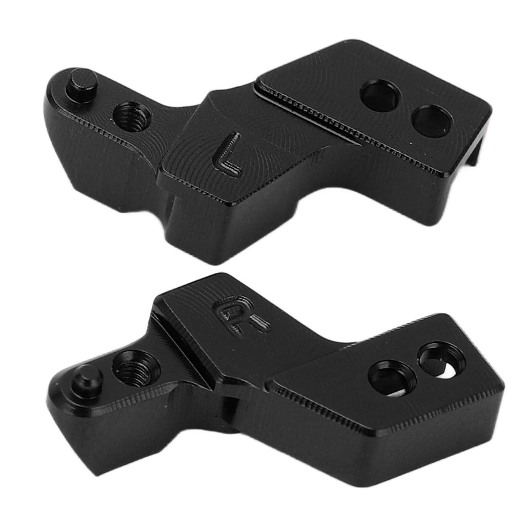 2pcs Front Bumper Mounts Aluminum Alloy Lightweight Front Fixing Seats with Screws Wrench for SCX24 1Celsius24 RC Car