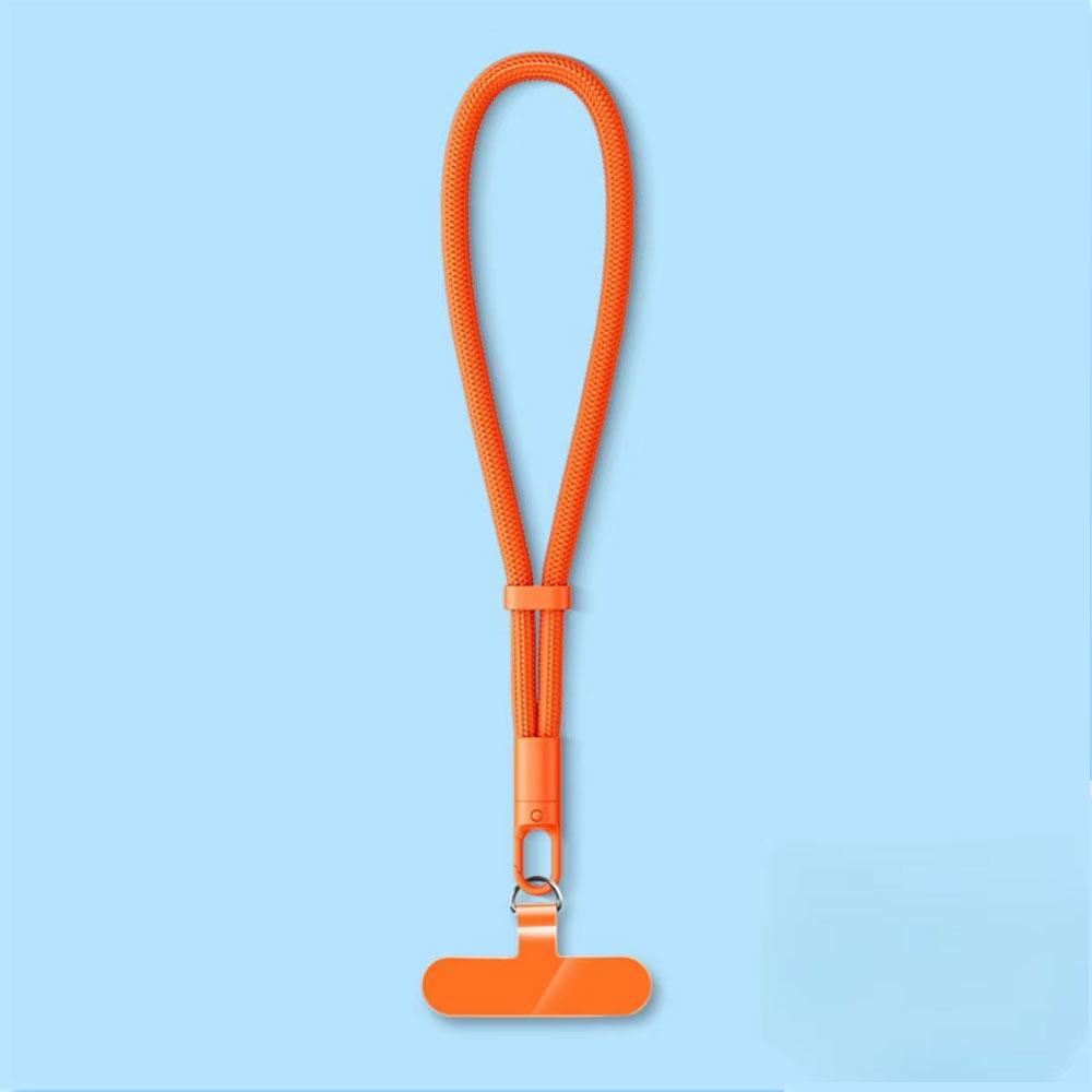 Универсальный регулируемый шнурок для телефона самоблокирующийся противоскользящий браслет прочный полиэстеровый шнур страховочный трос для безопасности смартфона