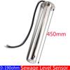 Digital Dual Gauge with Alarm 52MM Water Level+Sewage Level Meter for Water/Sewage Level Sensor 0-190ohm Boat Car 12V24V