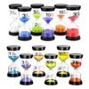 Sand Timer Set 1/3/5/10/15/30-Minutes 6 Color Hourglass Timer for Kid Classroom Kitchen Game Home Office Decorations 55KF