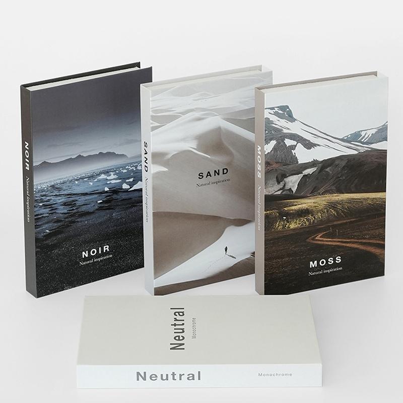 Модные художественные поддельные книги для украшения, скандинавский простой стиль, декоративная книга для гостиной, книги-симуляторы, домашний декор