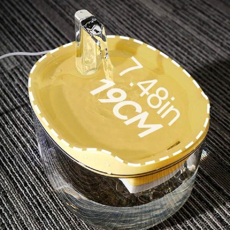 1,5 л фонтан для кошек с автоматической рециркуляцией, фильтр большой емкости, поилка для воды для кошек и собак, USB Электрический бесшумный диспенсер для воды для кошек