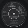7-дюймовая пластинка ADAM FAITH THE ROULETTES If He Tells You R5109 Parlophone 1964 UK Поп Б/у
