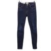 Skinny Denim Pants W27 Navy Stretch Jeans Women Used