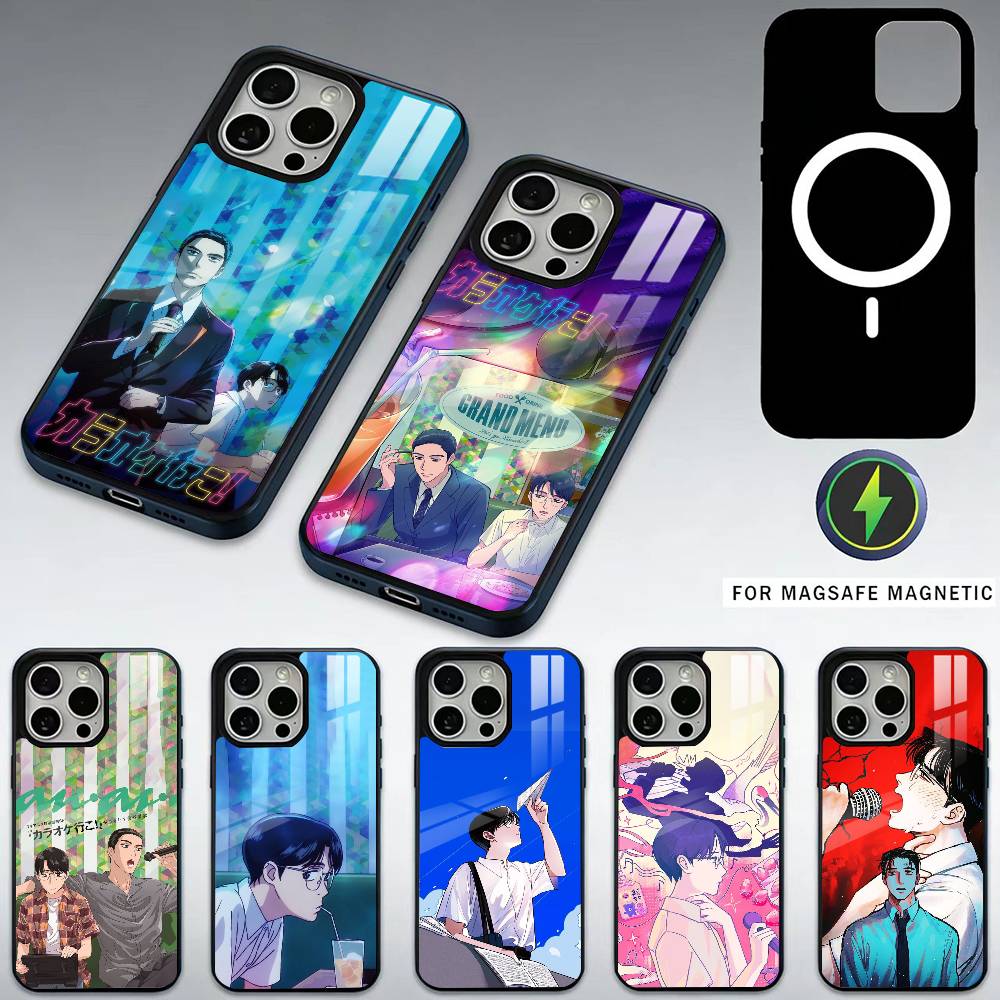 Anime L-Let's Go k-Karaoke! Phone Case For iPhone17,16,15,14,13,12,11 Plus,Pro Max Magnetic For Magsafe Wireless Charging