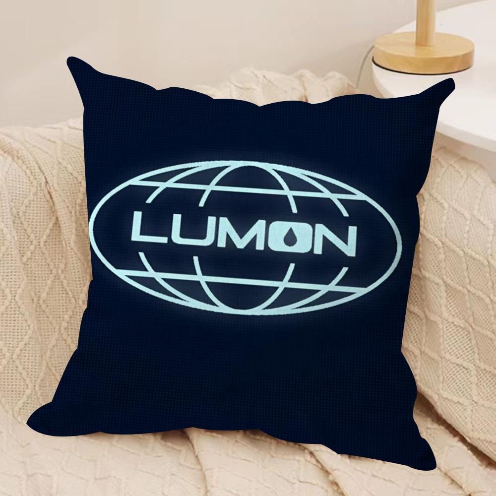 LLumon Art SSeverance Cushion Cover Silky Short Plush DoubleSided Printed Pillow Case for Sofa All Seasons Home Decor Gift