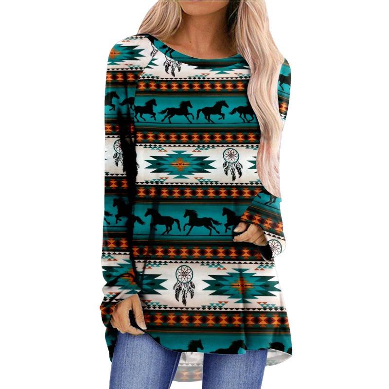 New Women'S Long Sleeve T-Shirt Loose Version Comfortable Top Clothing High Quality Fashion Long Sleeve Round Neck Casual Top