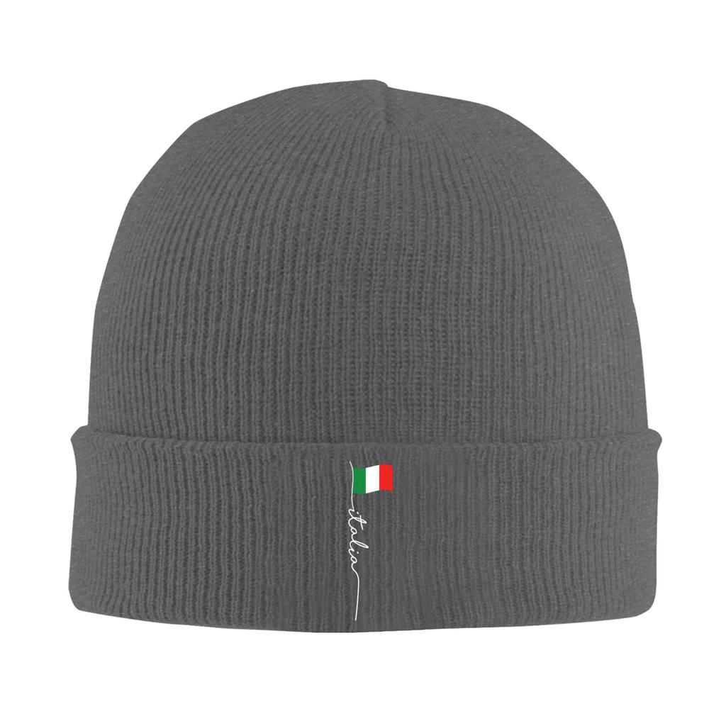Италия Символ Итальянский Флаг Italia Шляпа Осень Зима Шапки Теплая Кепка FeУнисекс Унисекс Акриловая Шапка