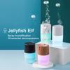 360 мл Медузы Дымовые Кольца 7 Цветов Изменение Светодиодного Света Usb Увлажнитель Воздуха Ультразвуковой Прохладный Создатель Тумана Fogger Для Дома Йоги Автомобиль
