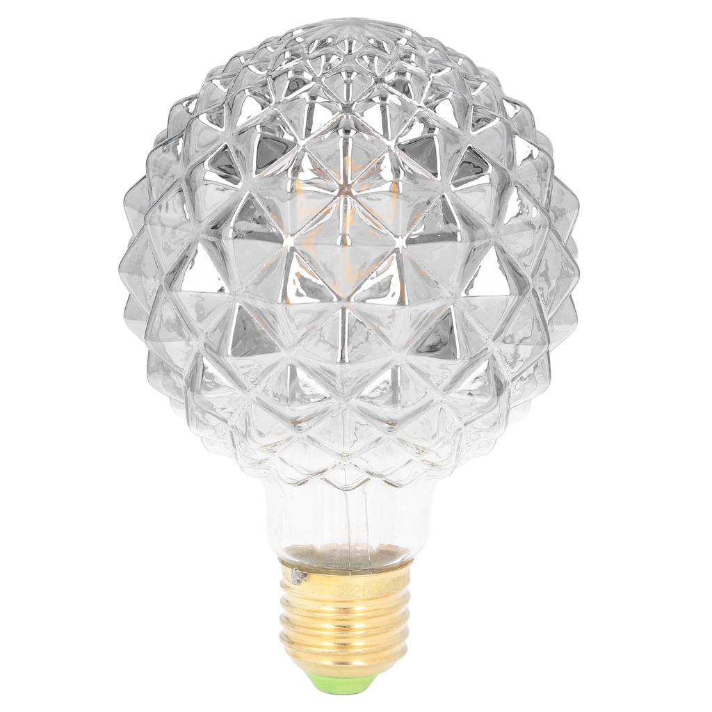 G95 Vintage Light Bulb 4W Warm Light 2700K Pineapples Appearance Filament Light Bulb for Living