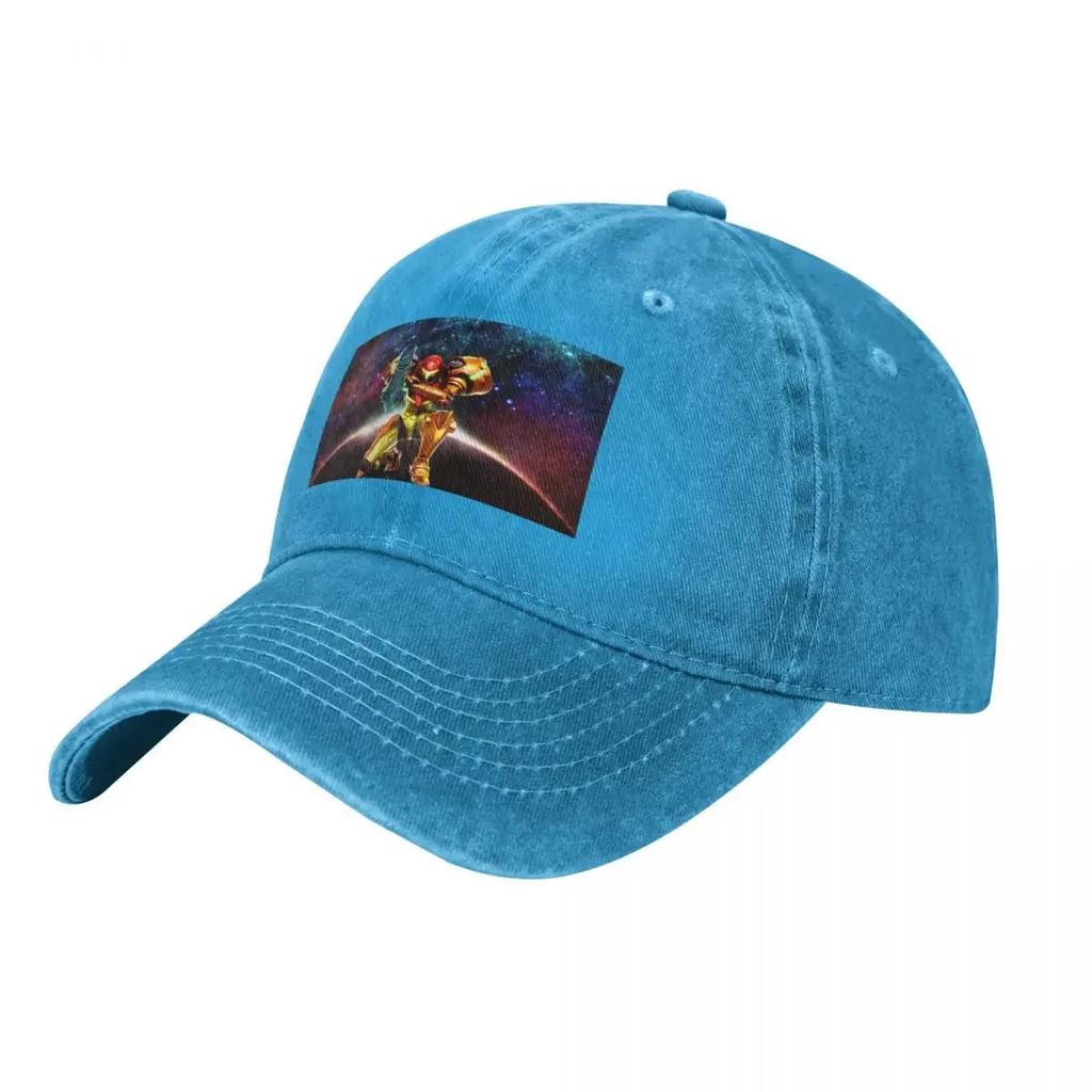Super Metroid Baseball Cap Fishing cap Golf Hat Unisex tea Hat designer cap Unisexs Hats Womens