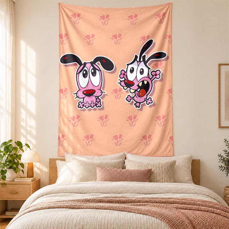 Brave Dog Tapestry highquality for decorating living room bedroom dorm walls ideal as bedroom wallart orholiday gift