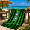 Coritiba Football Club Return Beach Towel Microfiber Beach Towel, Lightweight and Quick-Dry, for Summer Travel, Swimming Pool Fan Birthday Gift