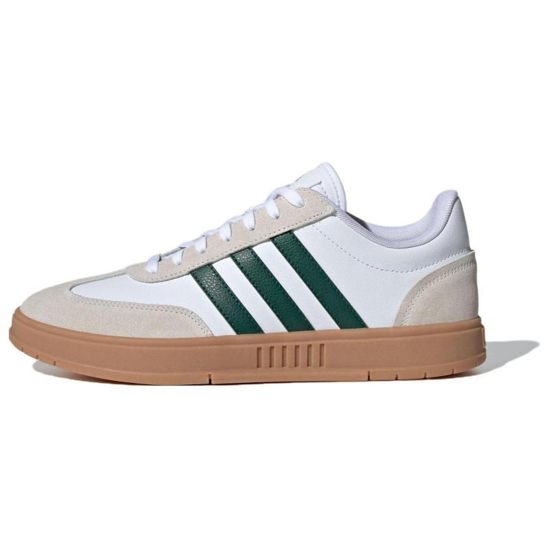 adidas Низкие кроссовки Neo Gradas Амортизация, Износостойкие Низкие кеды для скейтборда Унисекс Белые Зеленые Кроссовки IE9043
