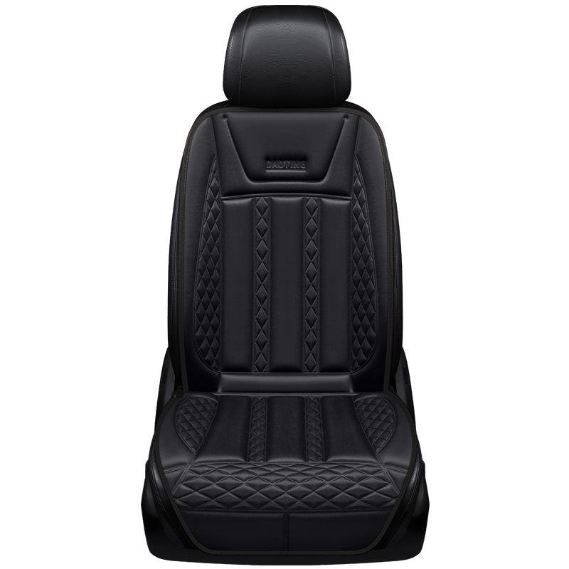 12V Heated Plush Car Seat Cushion - Winter Warmth for Front and Rear Seats