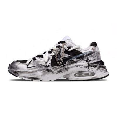 Кроссовки Air Max Fusion Низкие Беговые Унисекс Черный Белый CJ1670-102(Команда1058)
