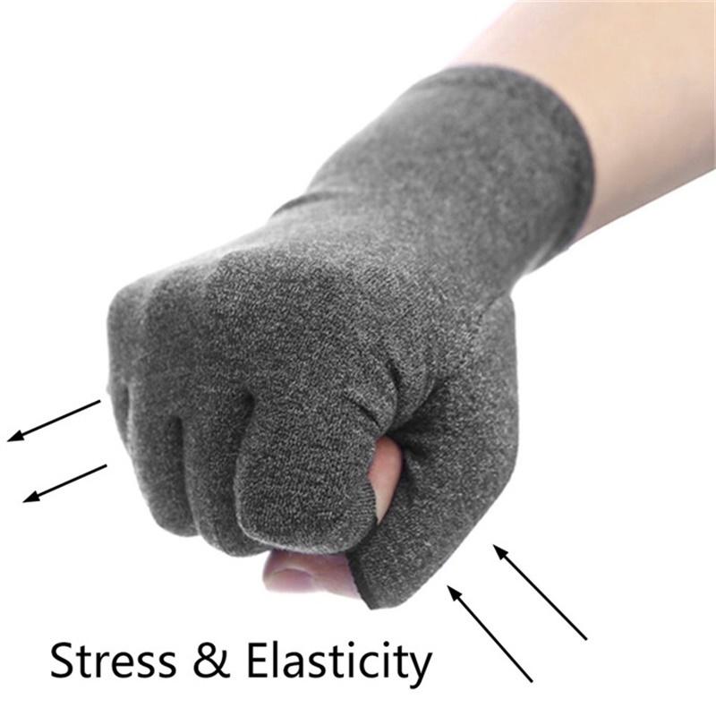 1Pair Sleeve Gloves Therapy Gloves Brace Fashion Anti Arthritis Wrist Support