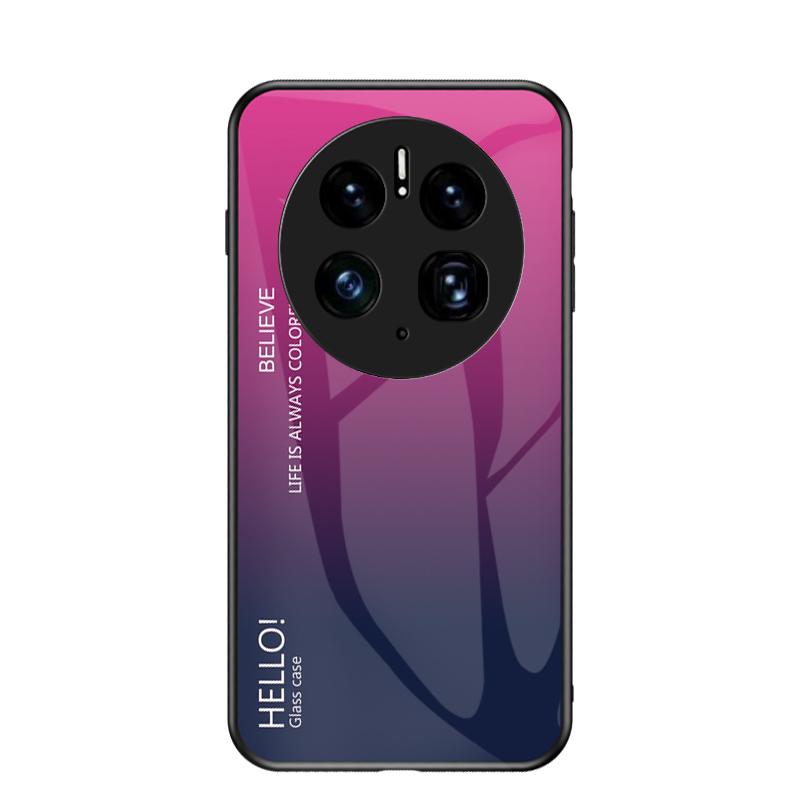 Чехол из закаленного стекла с градиентом Mate50 Pro для Huawei Mate 50 40 30 20 20X Pro Plus Mate40 Mate30 Mate20, чехлы для телефонов