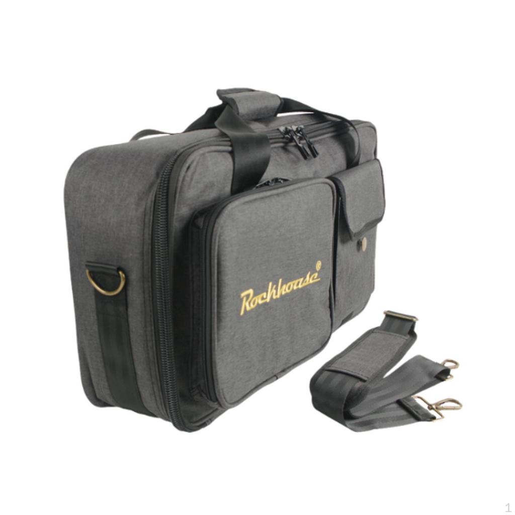 Эффект Педальборд Сумка Carry Handbag Studio с плечевым ремнем, ручка для гитары