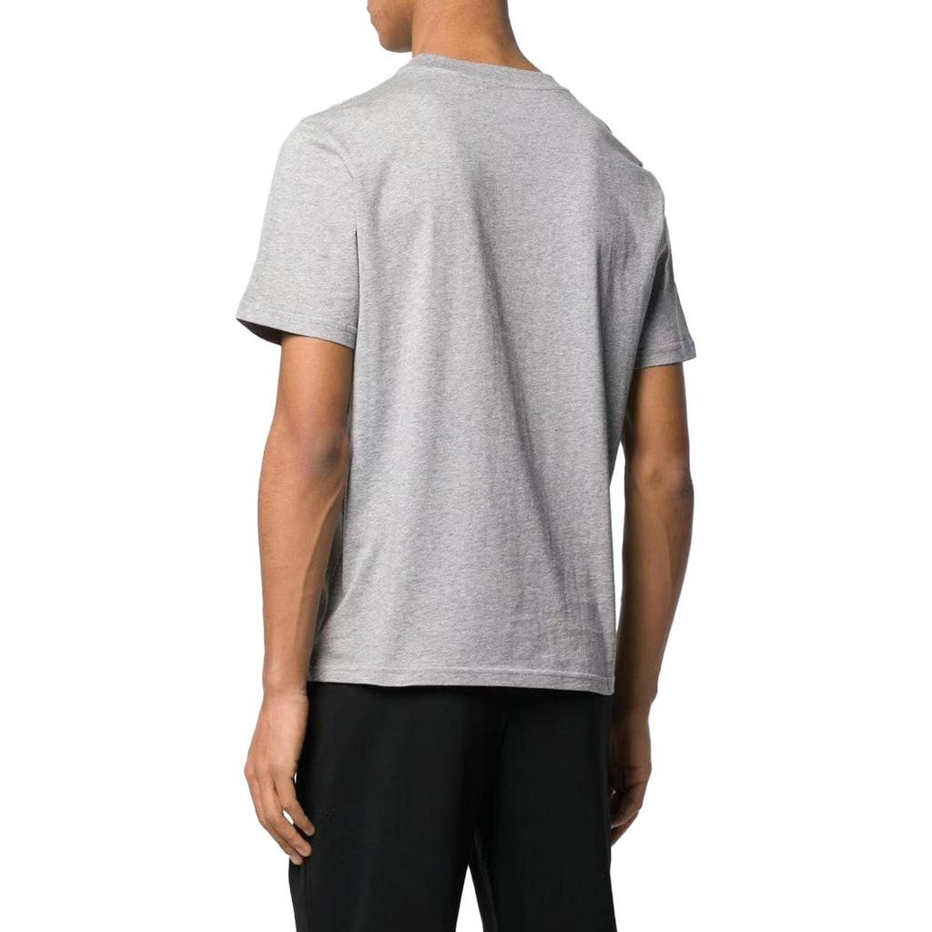 Balenciaga Small Logo Print Cotton T-Shirt 'Grey' Unisex 556151TYK281300