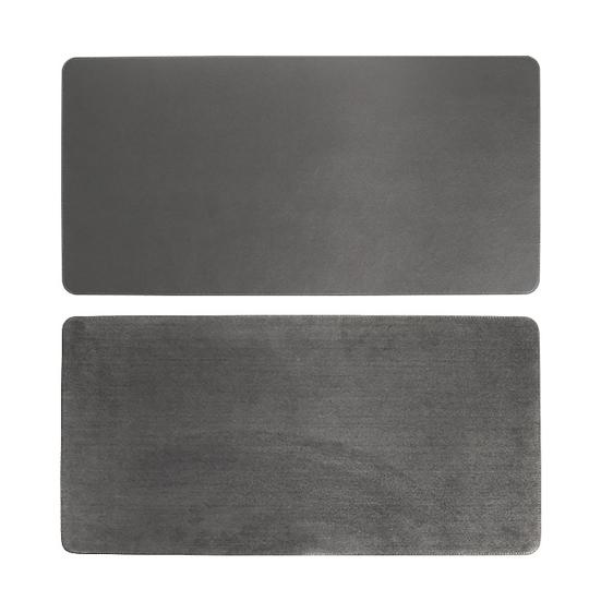 Настольный коврик, мягкий, большой, противоскользящий, устойчивый к царапинам, водонепроницаемый, из искусственной кожи, грязеотталкивающий, гладкий, с отличным трением, коврик для офисной настольной мыши