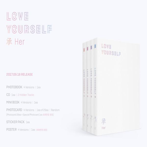 BTS Пятый мини-альбом [LOVE YOURSELF HER]