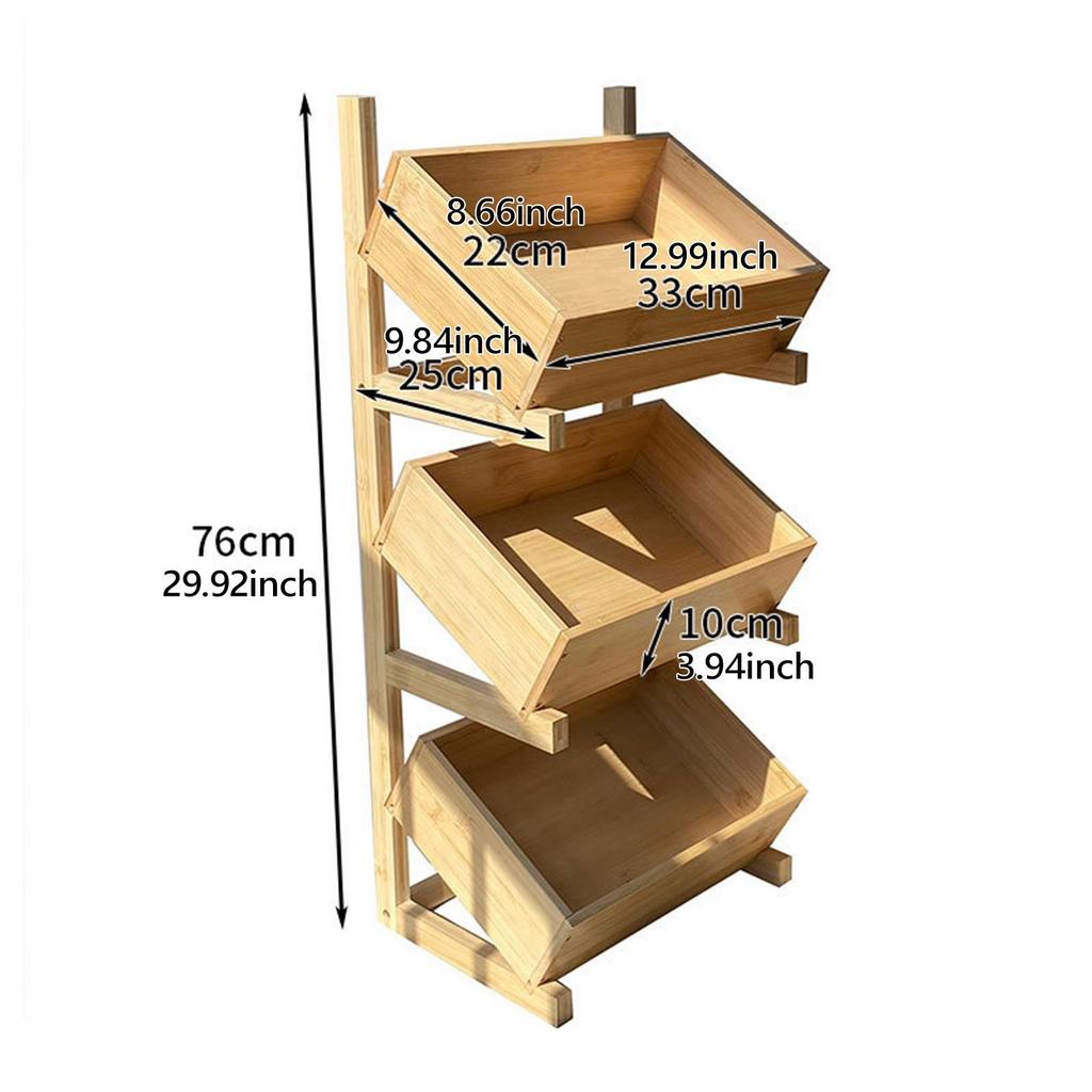 Напольная полка, практичная, многофункциональная, креативная, деревенская, дизайн, стеллаж для хранения, корзина для закусок, для спальни, овощей, кухни