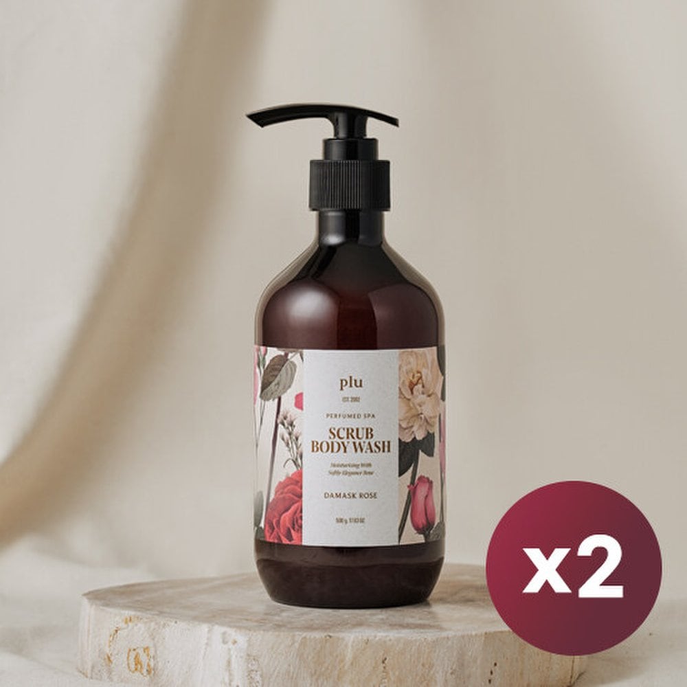 Plu Парфюмированный скраб для тела 500 г 1+1 (Выберите тип)