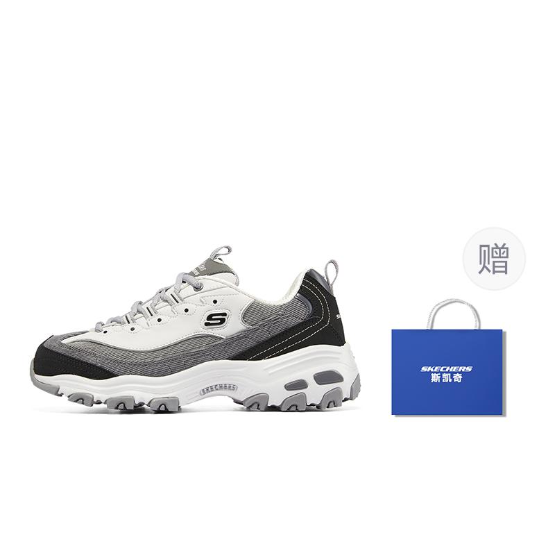 Skechers D'Lites 1.0 'Черный Серый' Женские 149906-BKGY