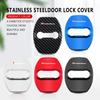 For Toyota 4Pcs Zinc Alloy Car Door Lock Buckle Protective Covers GRsport Yaris Corolla Rav4 CHR Auris Cruiser Highlander TL1 Pdhs2