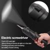 Набор электрических отверток 4 В, мощная ударная отвертка, дрель, 250 об/мин, отвертка с литиевой батареей, 1800 мАч, перезаряжаемая