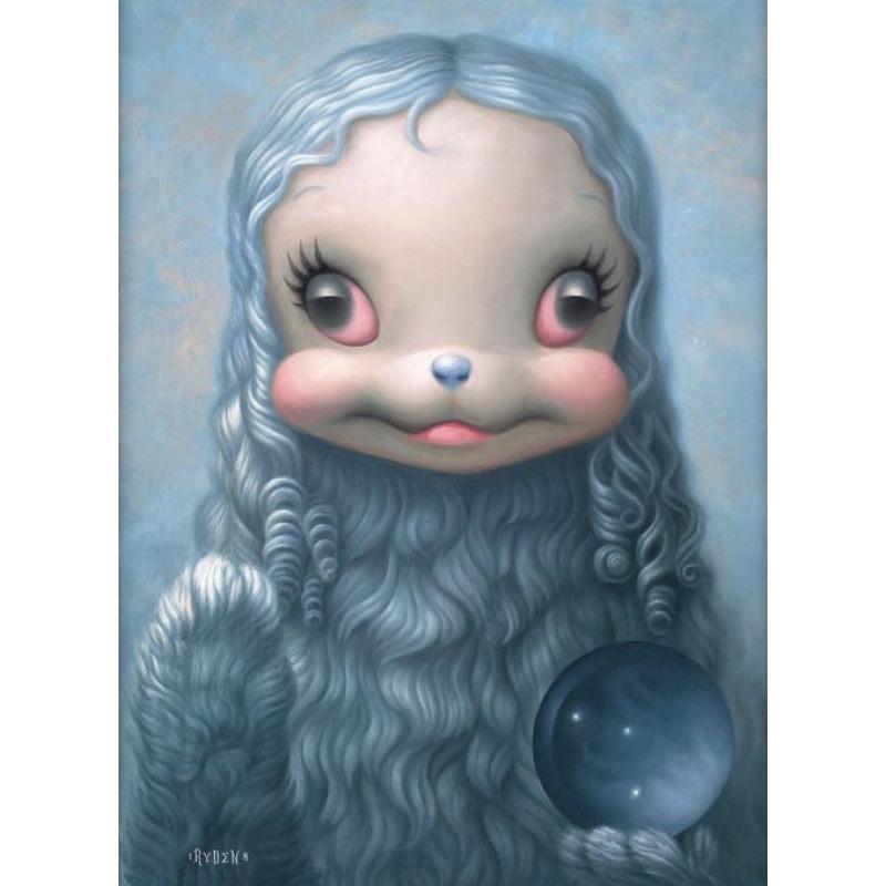 Мрачный мир жуткий мультяшный арт Марка Райдена постеры холст живопись поп настенный арт принт картины для стены гостиной домашний декор