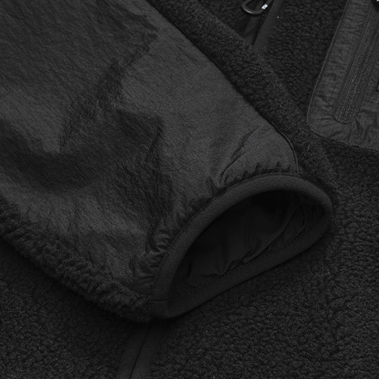 FILA Velvet feel Coat Men's Jet Black F51M249998F-BK