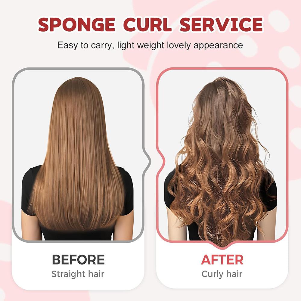 Клубничные бигуди без нагрева Клубничные бигуди из пеноматериала Клубничные бигуди для женщин Клубничные бигуди-губки для кудрей Парикмахерская Инструмент для укладки вьющихся волос