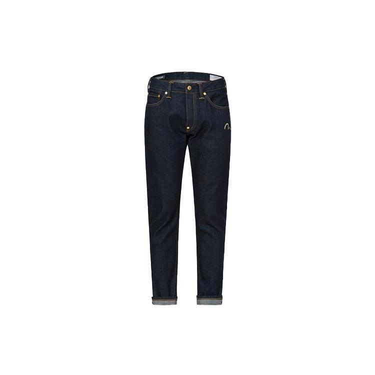 EVISU Jeans Men's Denim Blue Moderate Tapered Pants 2ESGNM1JE12217