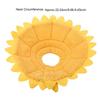 Soft Foam Sunflower Collar Sunflower Shaped Anti-Lick Neck Ring Dog Cone Collar  Skin Recovery Care