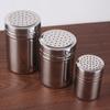 Stainless Steel Spice Sugar Salt Pepper Herb Shaker Jar Cook Condiment Seasoning Bottle Tool Kitchen Gadgets BBQ Accessories