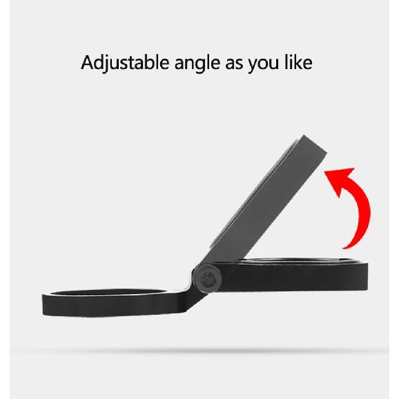 GUB 639 Bike Computer Stem Top Cap Mount Bicycle Computer Angle Adjustable Holder Compatible for Garmin Edge Wahoo Bryton Cateye