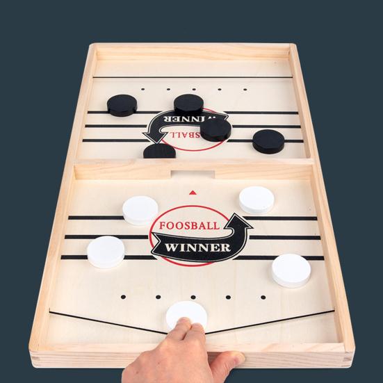 Быстрая игра Sling Puck, портативная настольная игра в хоккей для детей и взрослых, настольные игры-катапульты, игрушки, интерактивная настольная игра в хоккей с шайбой для