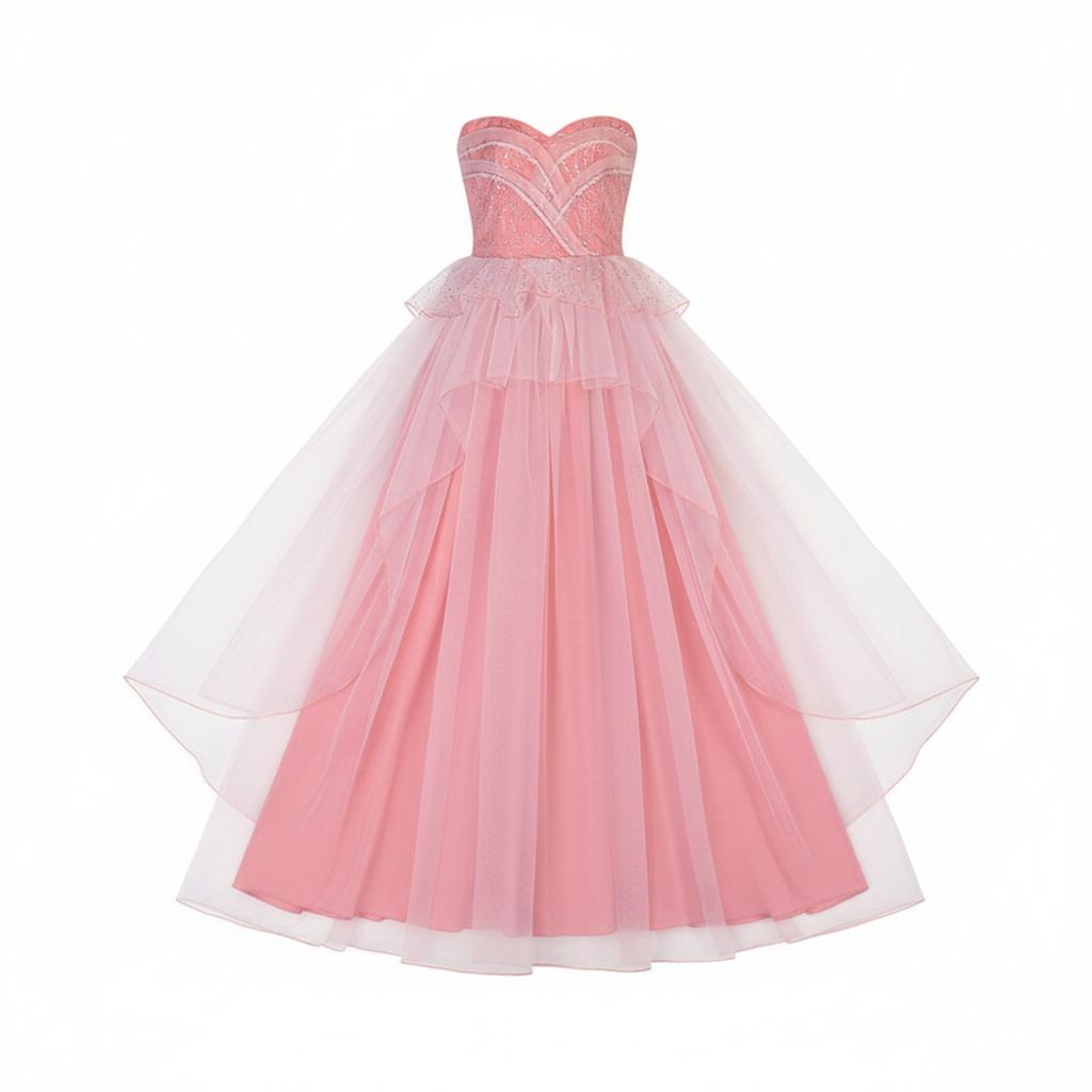 Косплей Платье без рукавов однотонное Платье асимметричное с кружевной панелью