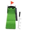 Настольный комплект для гольфа, портативный мини-подарочный тренировочный коврик для офиса с 1 паттером