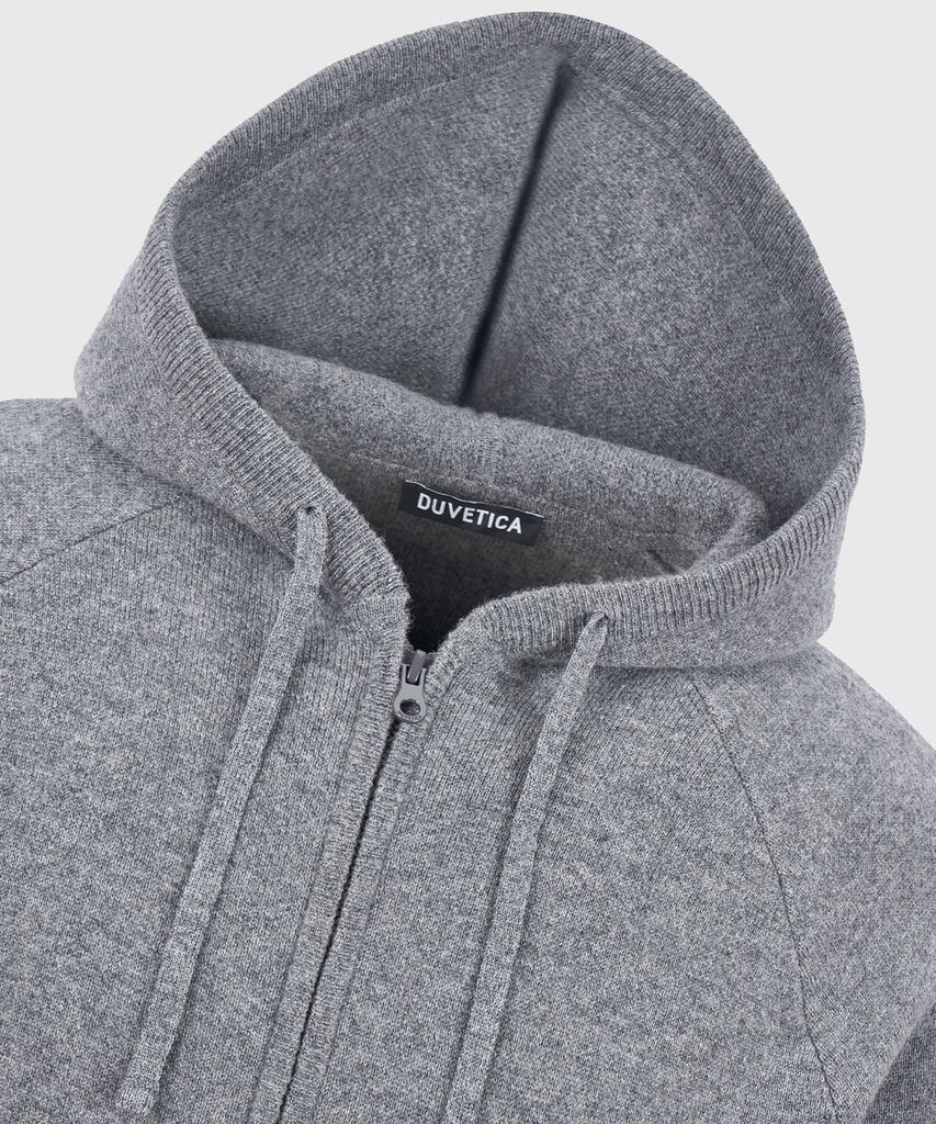 DUVETICA Javeno Hoodie (Melange Grey) (Men'S Knit Pullover)