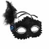 Seductive Style Feather Mask Lace Masquerade Ball Mask Funny Half-Face Mask  Girl