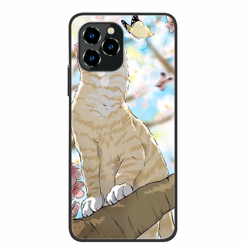 Phone Case For Oukitel C21 Pro Christmas Silicone TPU Soft Cover For Oukitel C21 Pro Coque Protector Bumper OukitelC21 Elk Funda