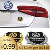 Для VOLKSWAGEN VW 2 шт. Наклейка для Volkswagen Golf MK4 MK6 MK7 Jetta Touareg Beetle Passat Polo Tiguan CC Наклейка на кузов автомобиля Металлическая E
