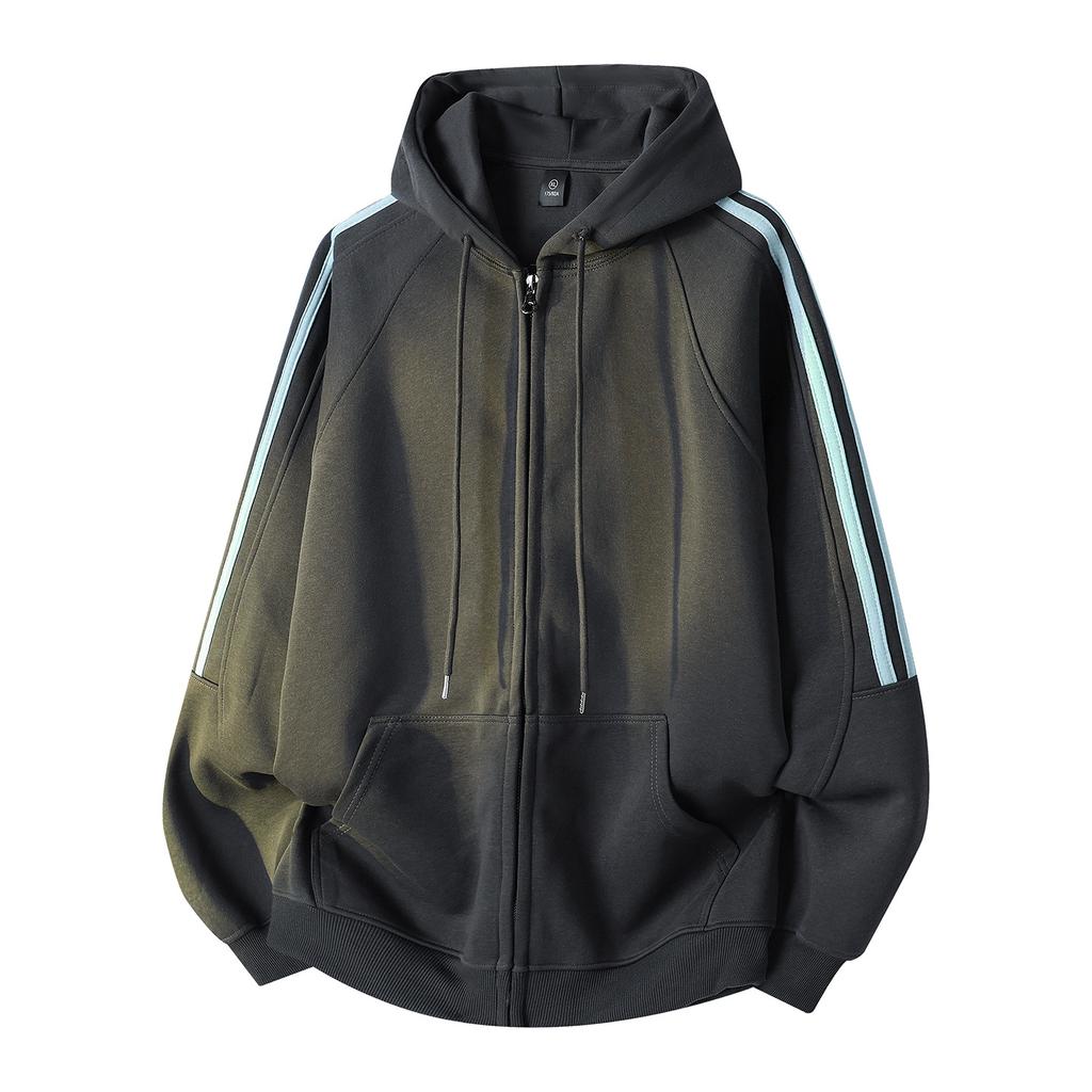 Couple Hoodie Oversized Casual American Style Pullover for Men and Women New Daily Minimalist Cardigan Coat