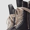 31750001 Рик Оуэнс Др. Ботинки Martens 1918 DMXL до середины икры Черные (Мужской)