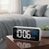 Voice Control Music Alarm Clock Brightness Adjustment Desk Clock LED Digital Clock  Bedside Use